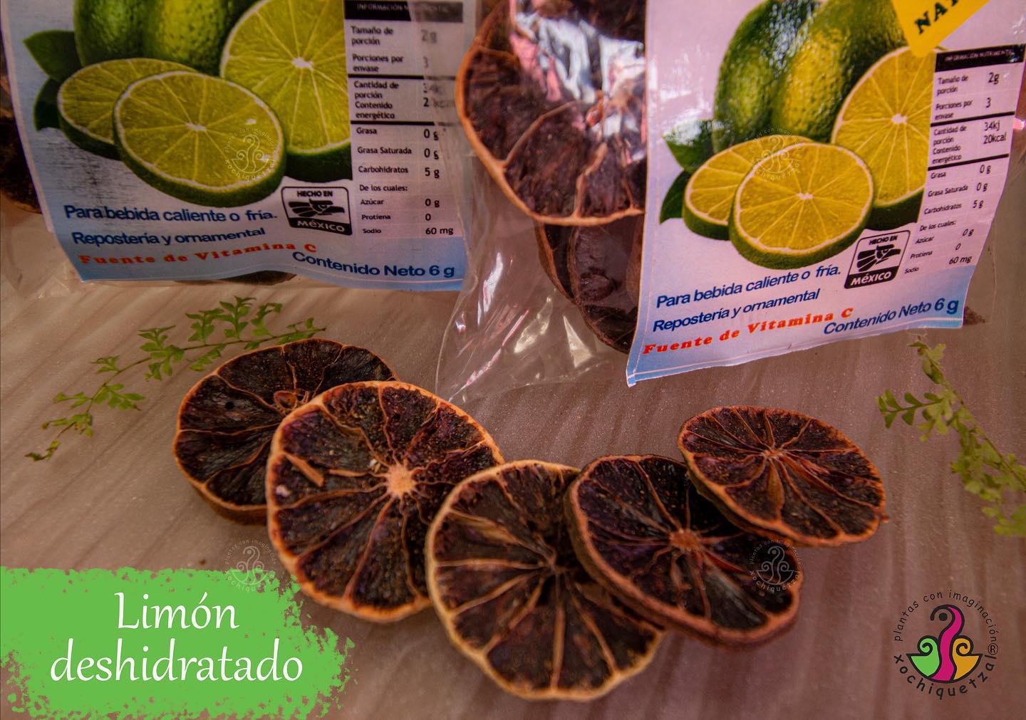 Limón deshidratado