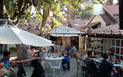 Tequila, aire fresco y comida mexicana en la ribera de Ajijic.