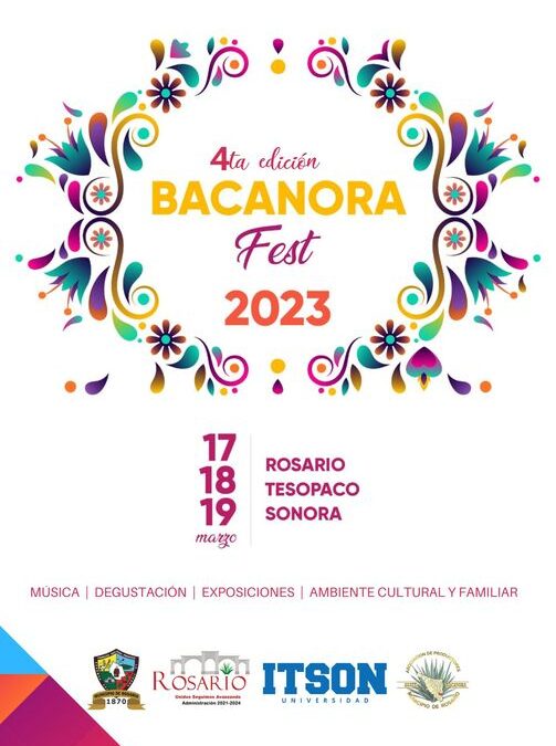 Bacanora Fest, Rosario Tesopaco celebra su patrimonio cultural.